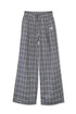【PRE-ORDER】Mayte × Cycle ECHO STAR CHECK PANTS -WARM GRAY-